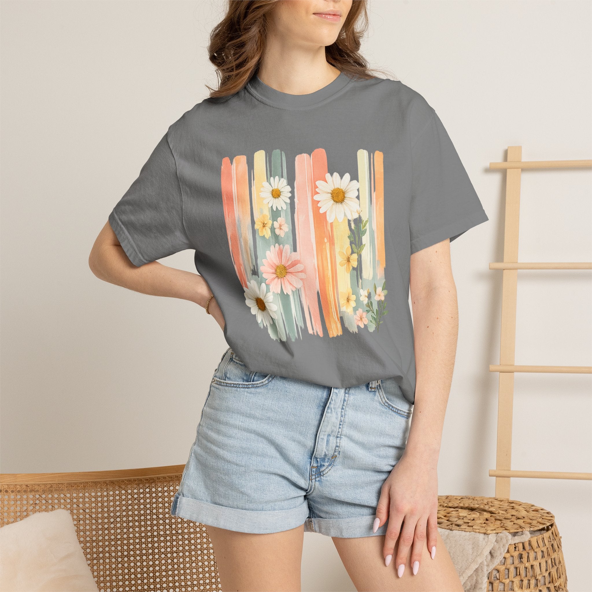 Daisy Sunrise Floral T-Shirt