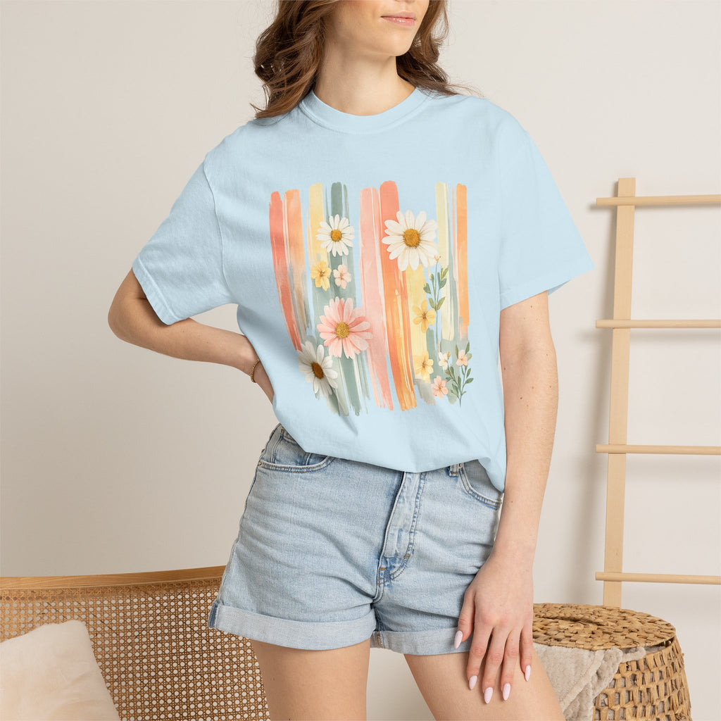 Daisy Sunrise Floral T-Shirt