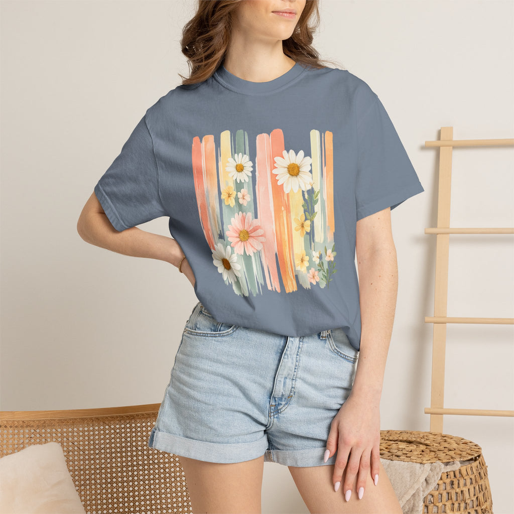 Daisy Sunrise Floral T-Shirt