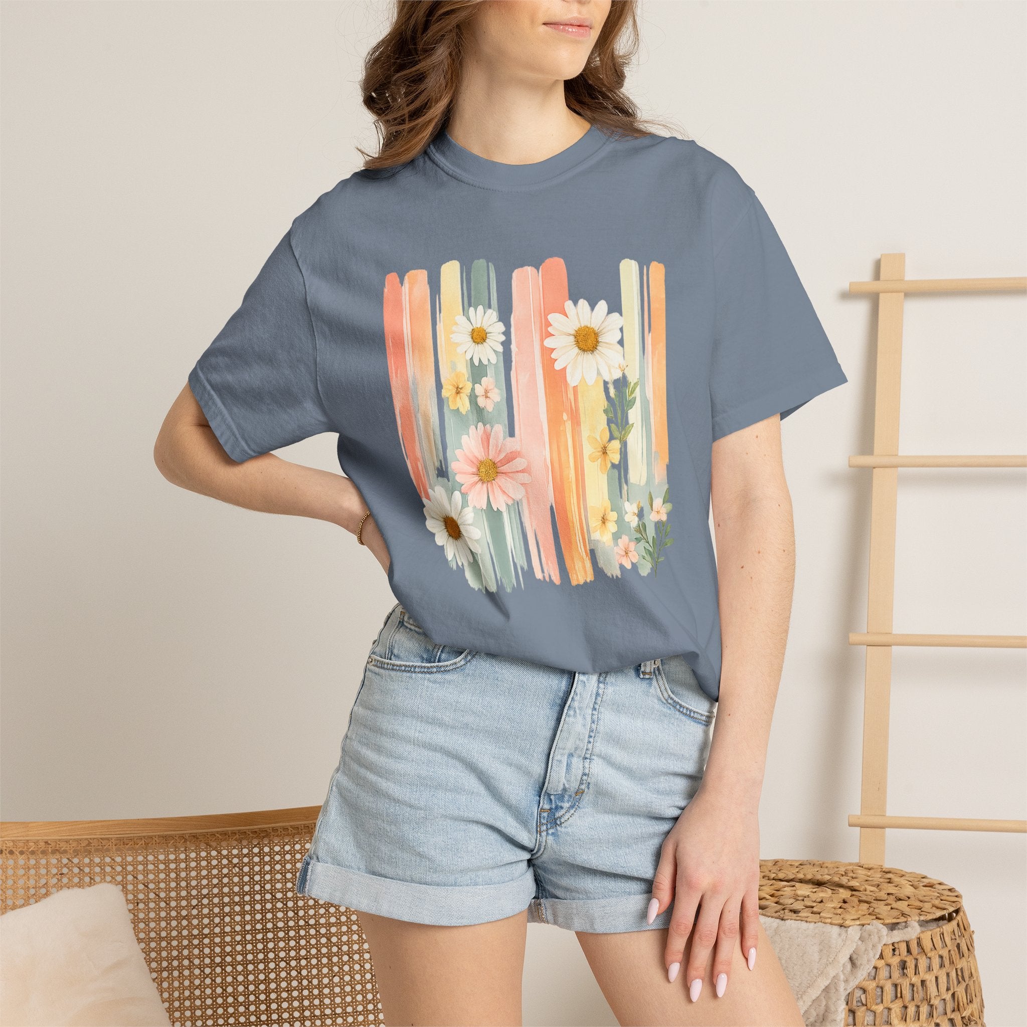 Daisy Sunrise Floral T-Shirt