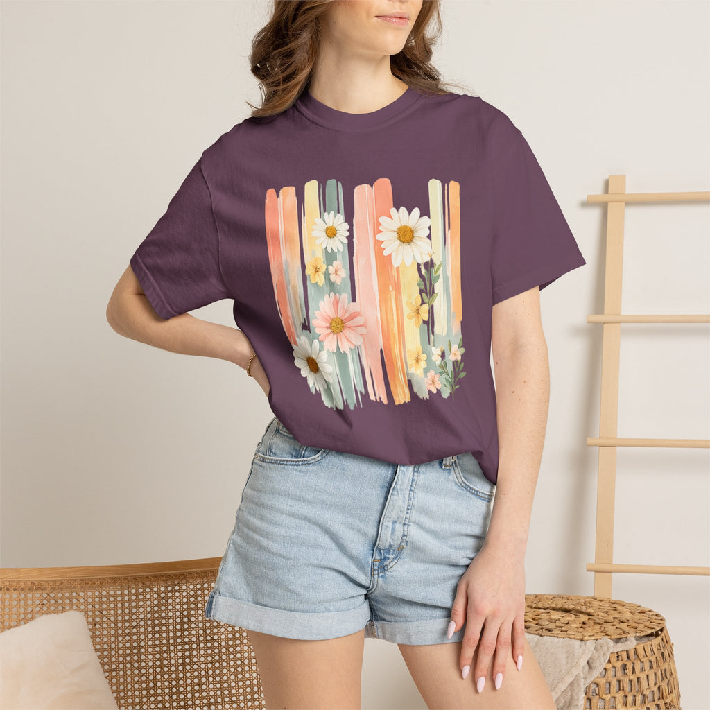 Daisy Sunrise Floral T-Shirt