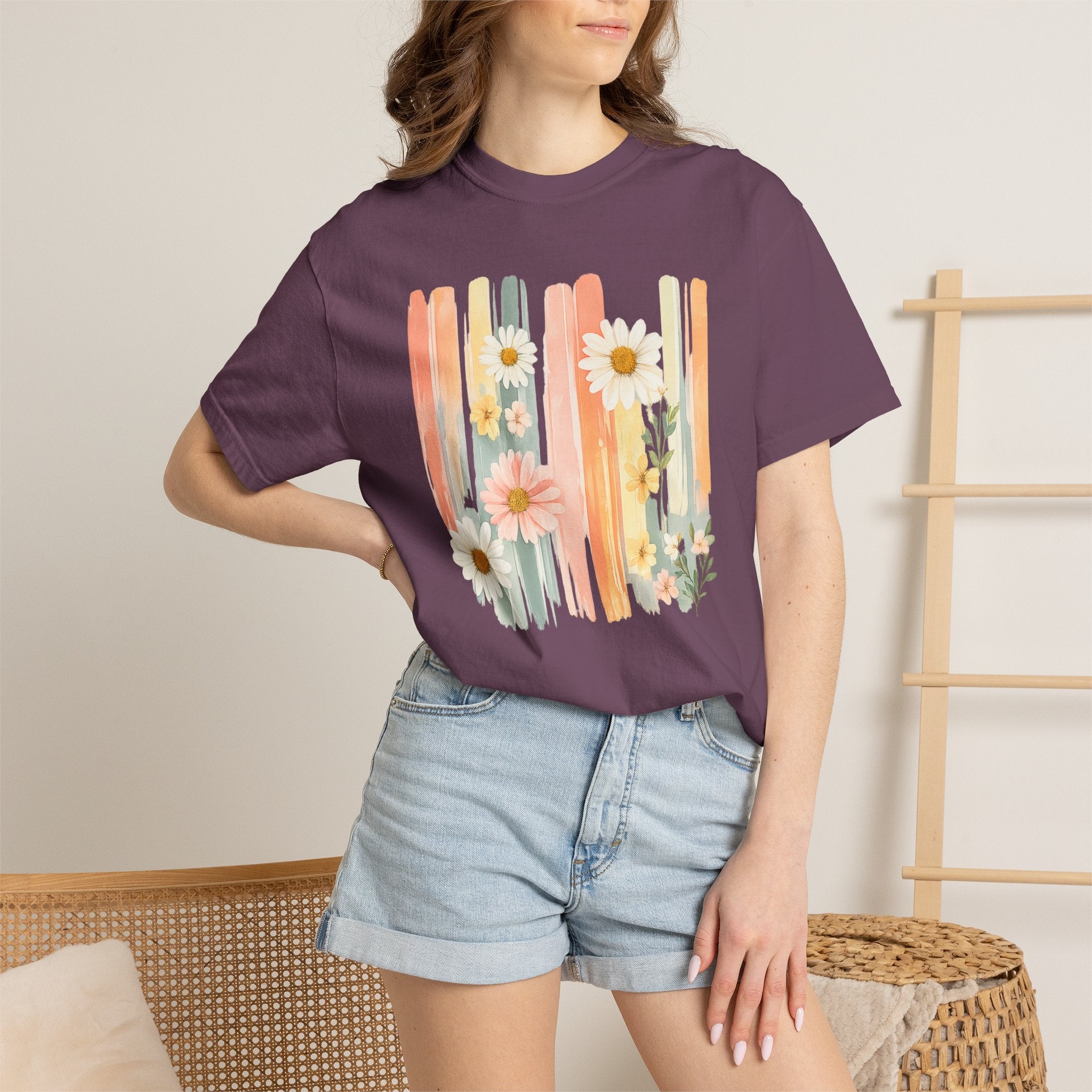 Daisy Sunrise Floral T-Shirt