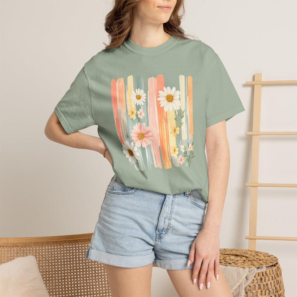 Daisy Sunrise Floral T-Shirt