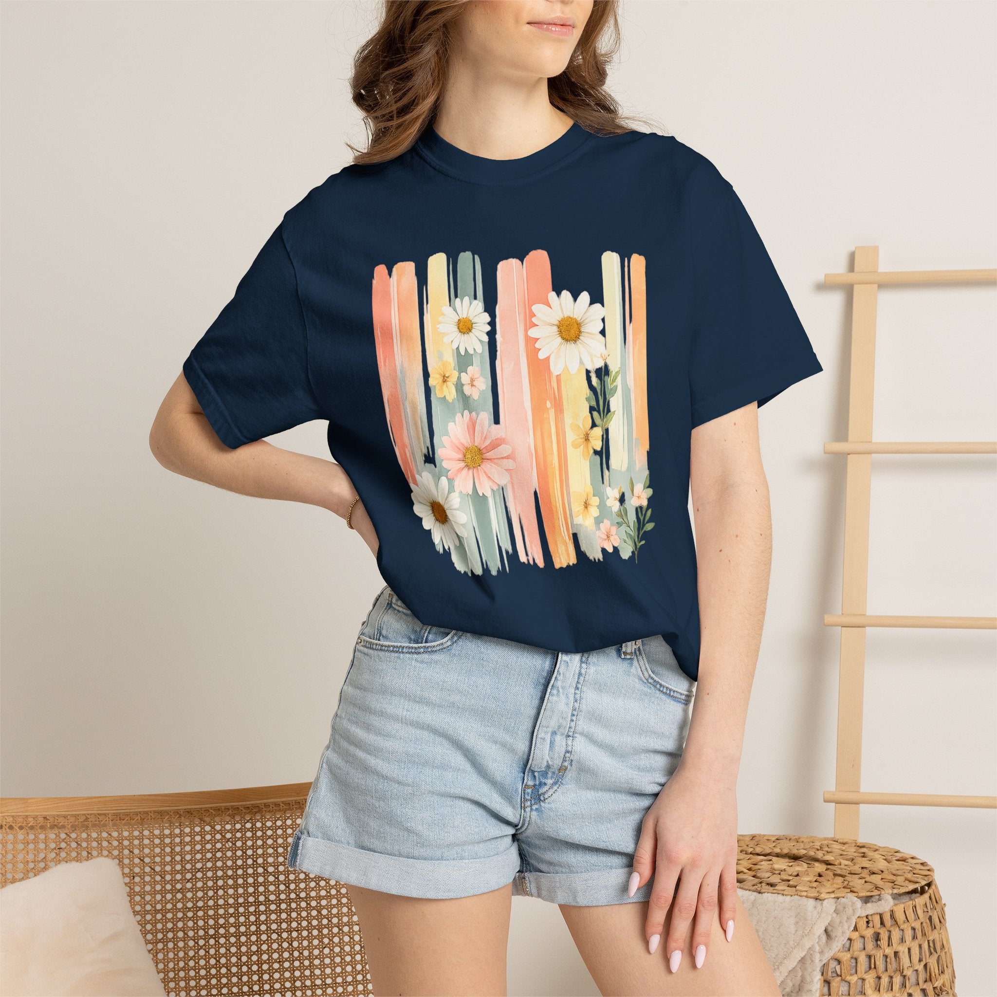 Daisy Sunrise Floral T-Shirt