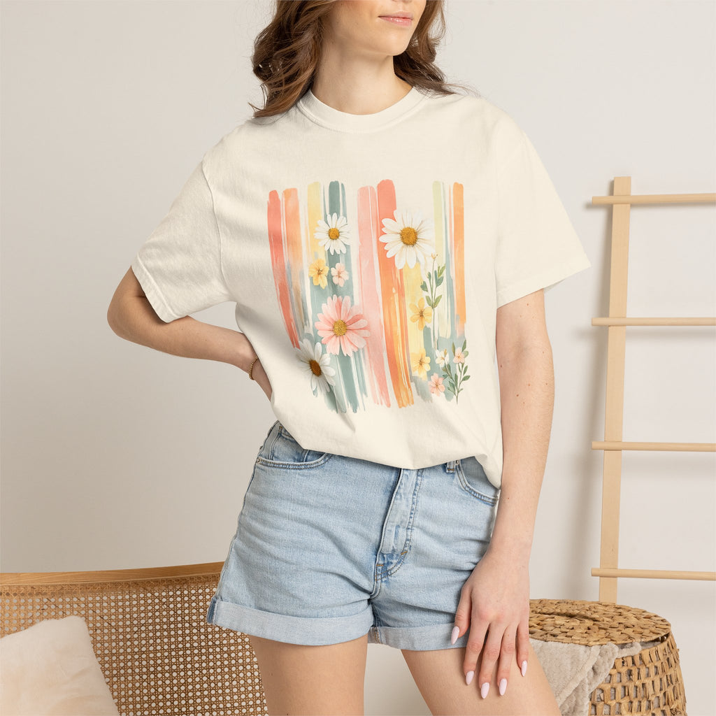 Daisy Sunrise Floral T-Shirt