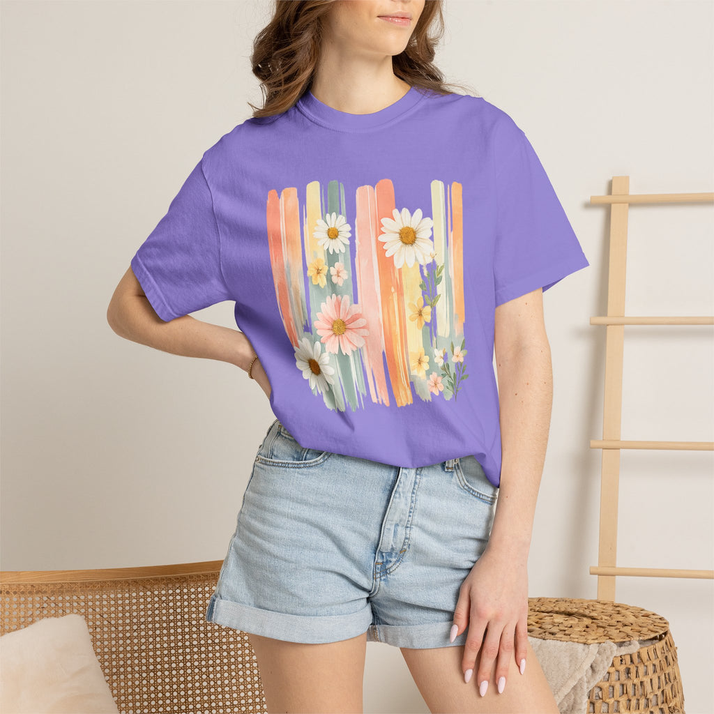 Daisy Sunrise Floral T-Shirt