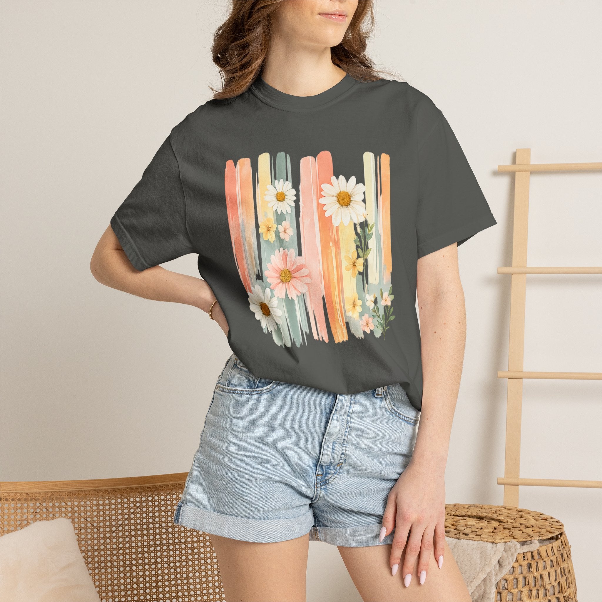 Daisy Sunrise Floral T-Shirt