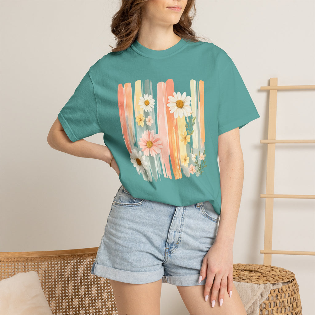 Daisy Sunrise Floral T-Shirt